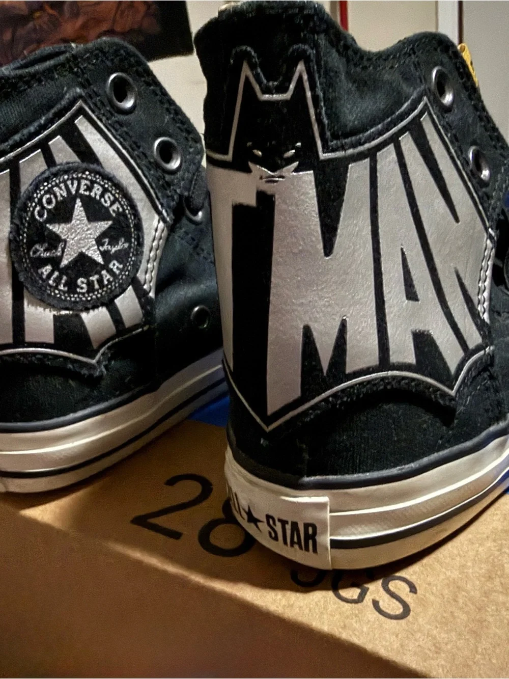 Converse Chuck Taylor All Star Batman High Top Youth Sneakers Size 13